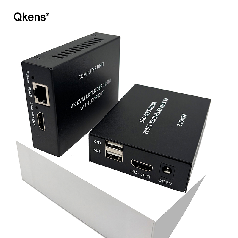 Hdmi Cable - Przedłużacz KVM HDMI 4K przez kabel