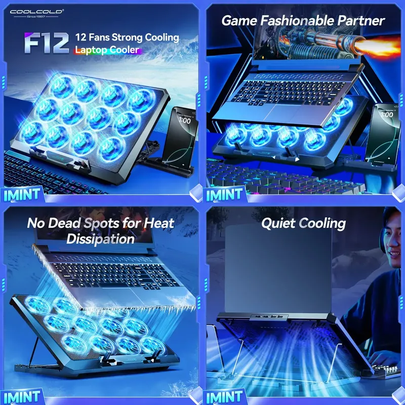 Laptop Stand - Podkładka chłodząca do laptopa COOLCOLD z