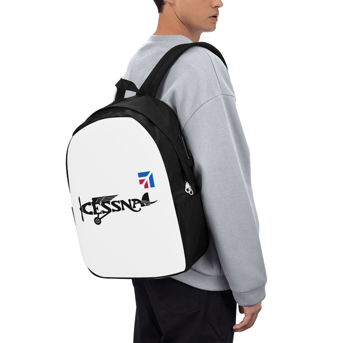 Plecak z logo Cessna, torba po – Laptop Bag recenzja i cena