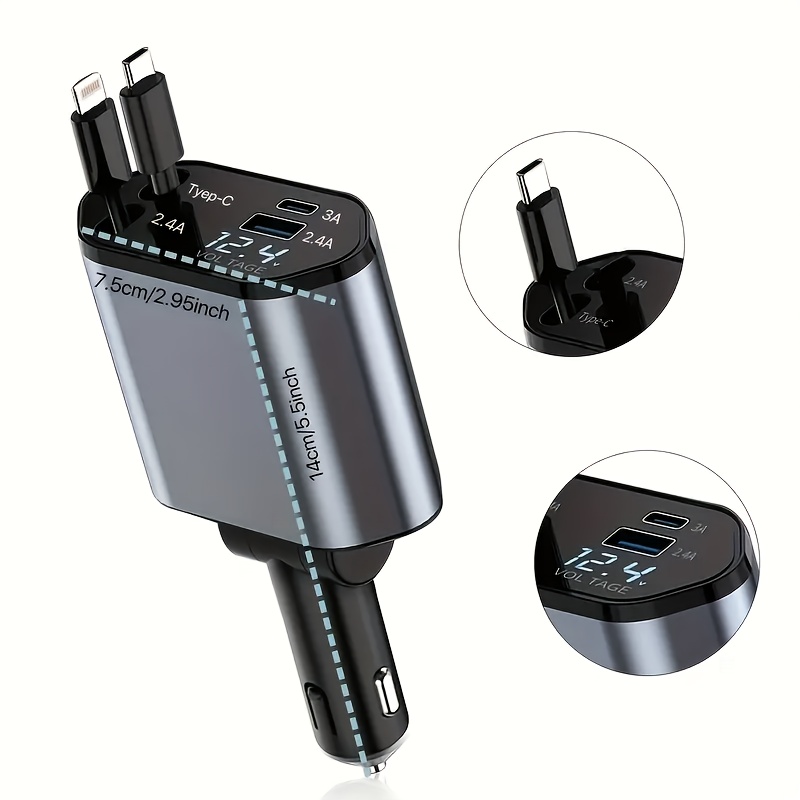 Szybka ładowarka samochodowa 4 – Usb C Hub recenzja i cena