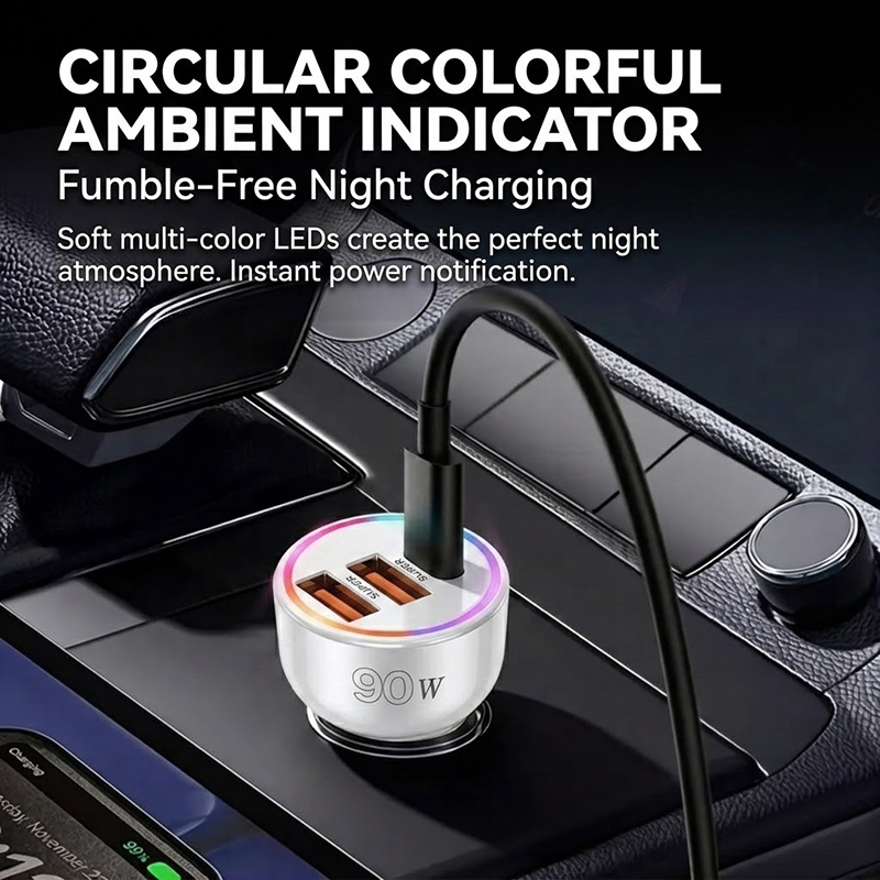 Ładowarka samochodowa 90W z wi – Usb C Hub recenzja i cena