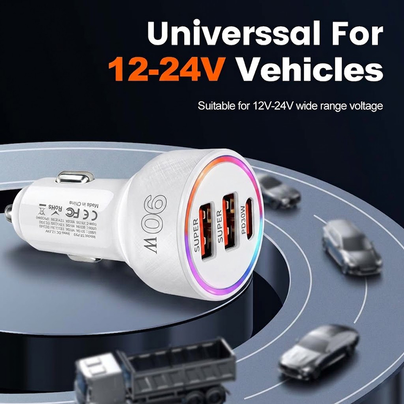 Ładowarka samochodowa 90W z wi – Usb C Hub recenzja i cena